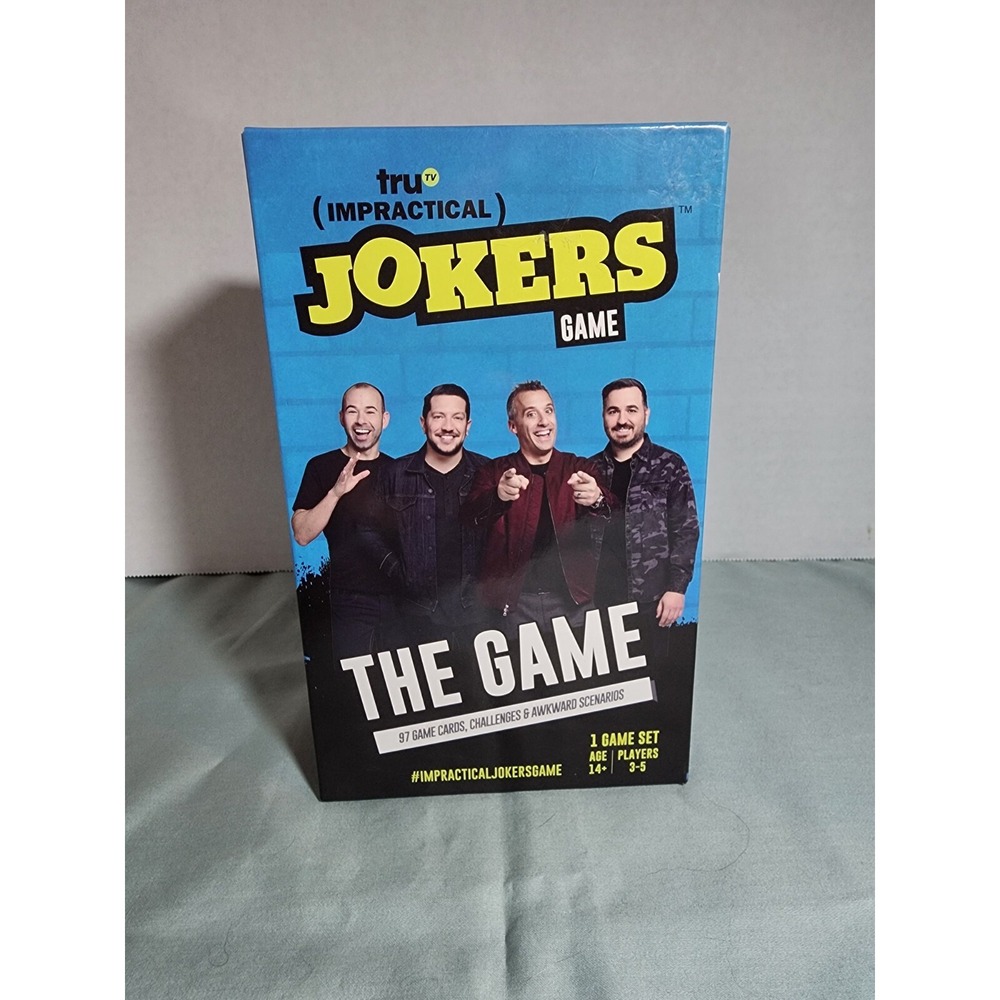 Tru Tv Impractical Jokers Card Game NIP